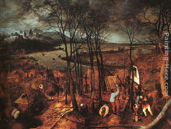 Pieter the Elder Bruegel Gloomy Day